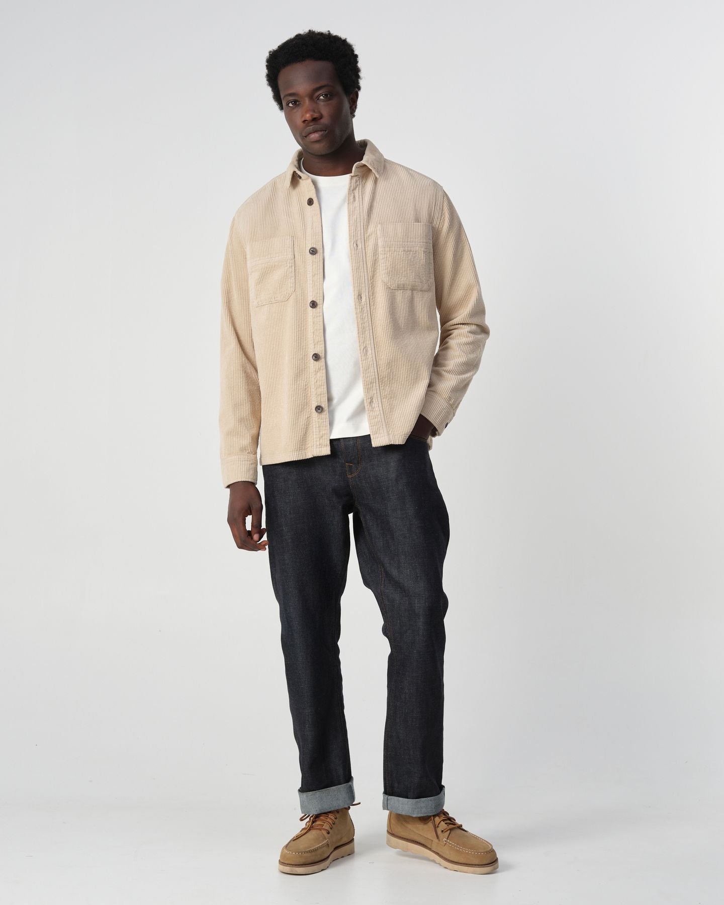 J.C. Rags Ace cord overshirt