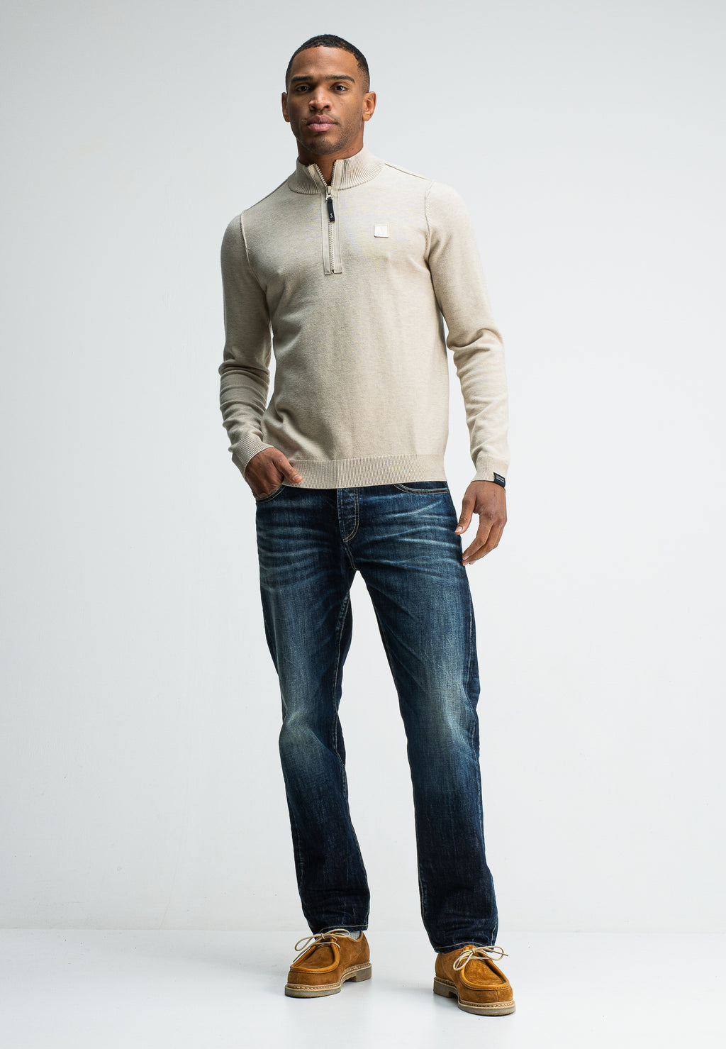 Butcher of blue Clifden Halfzip