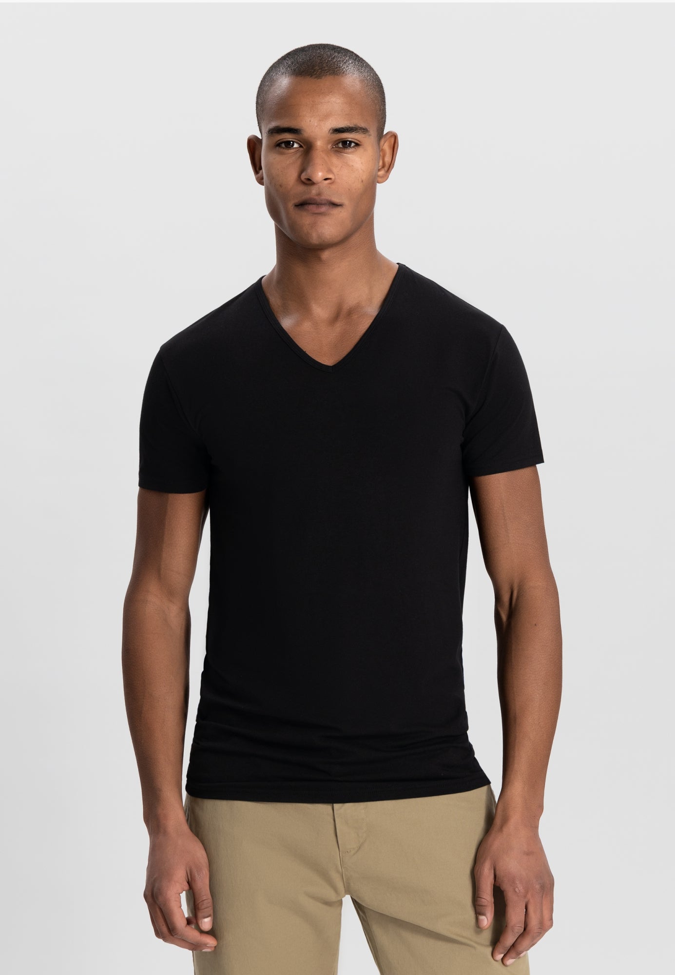 Dstrezzed Eastwood 2 pack v-neck tee bamboo blend