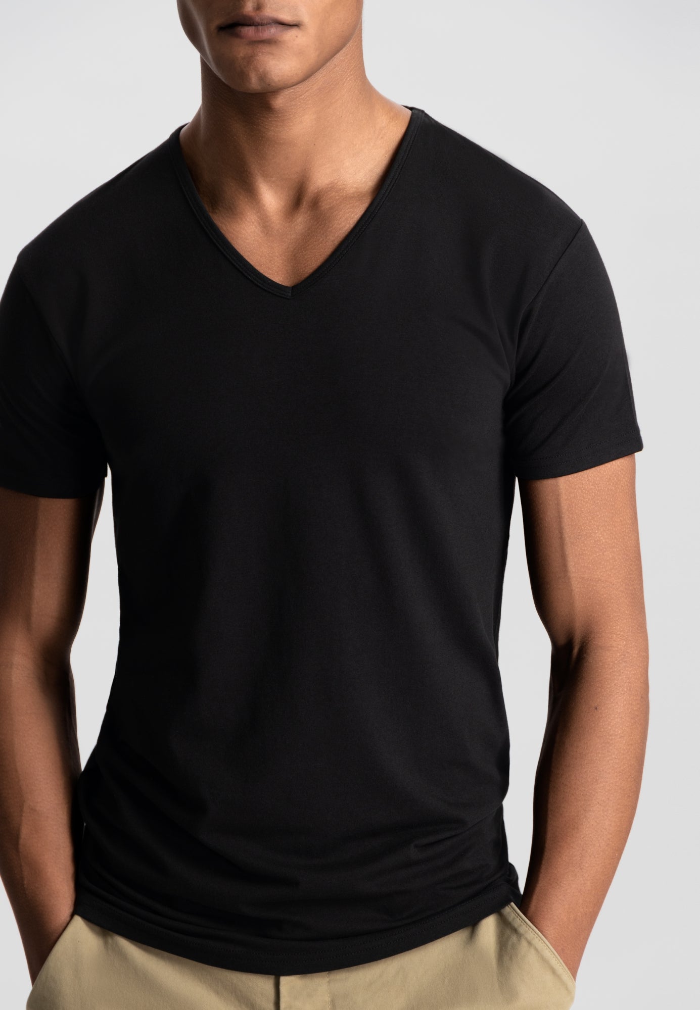 Dstrezzed Eastwood 2 pack v-neck tee bamboo blend