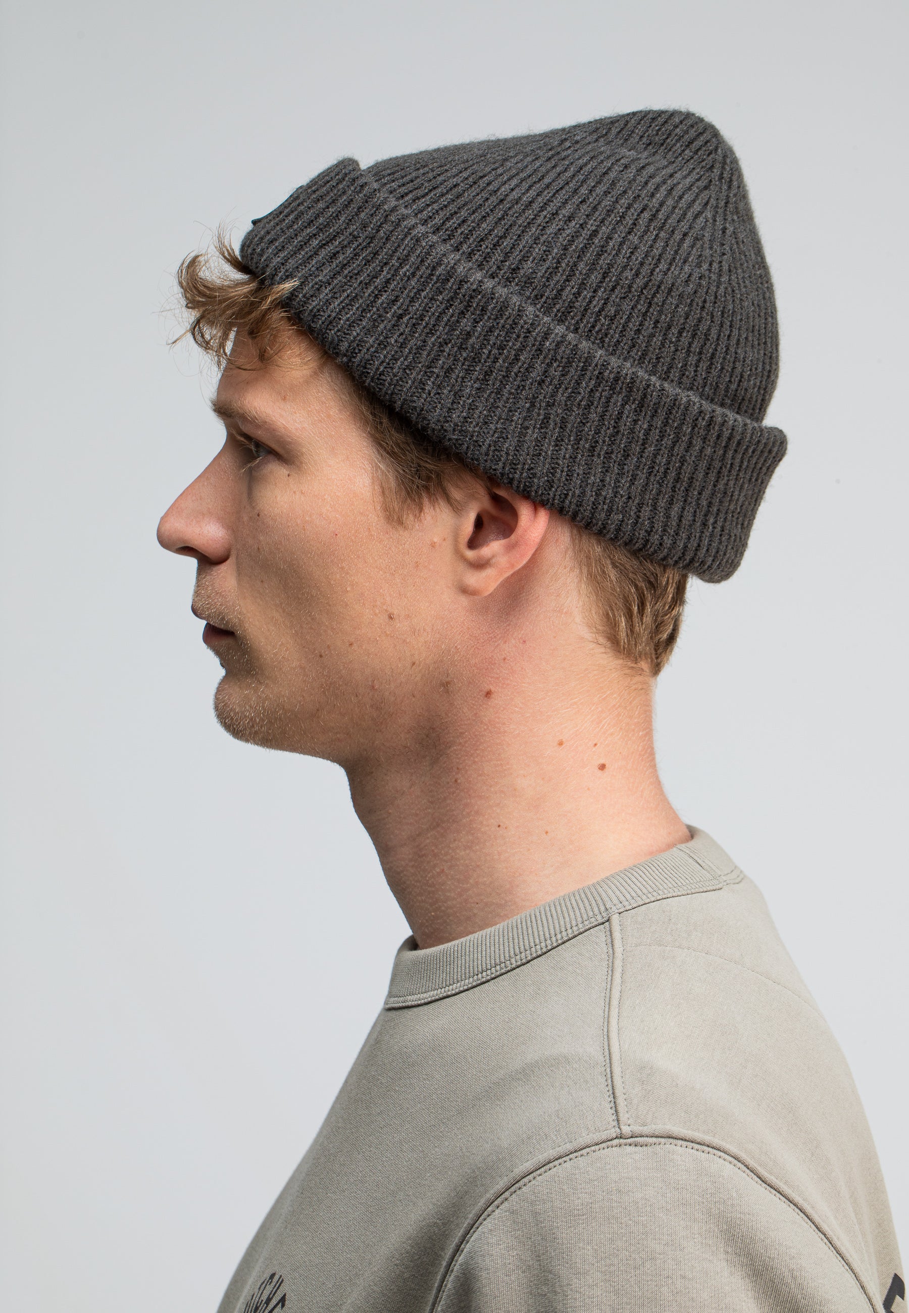 Butcher of blue Army Wool Hook Beanie