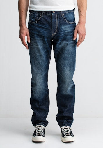 Butcher of blue Stockton Straight Shadow Denim Dark Aged