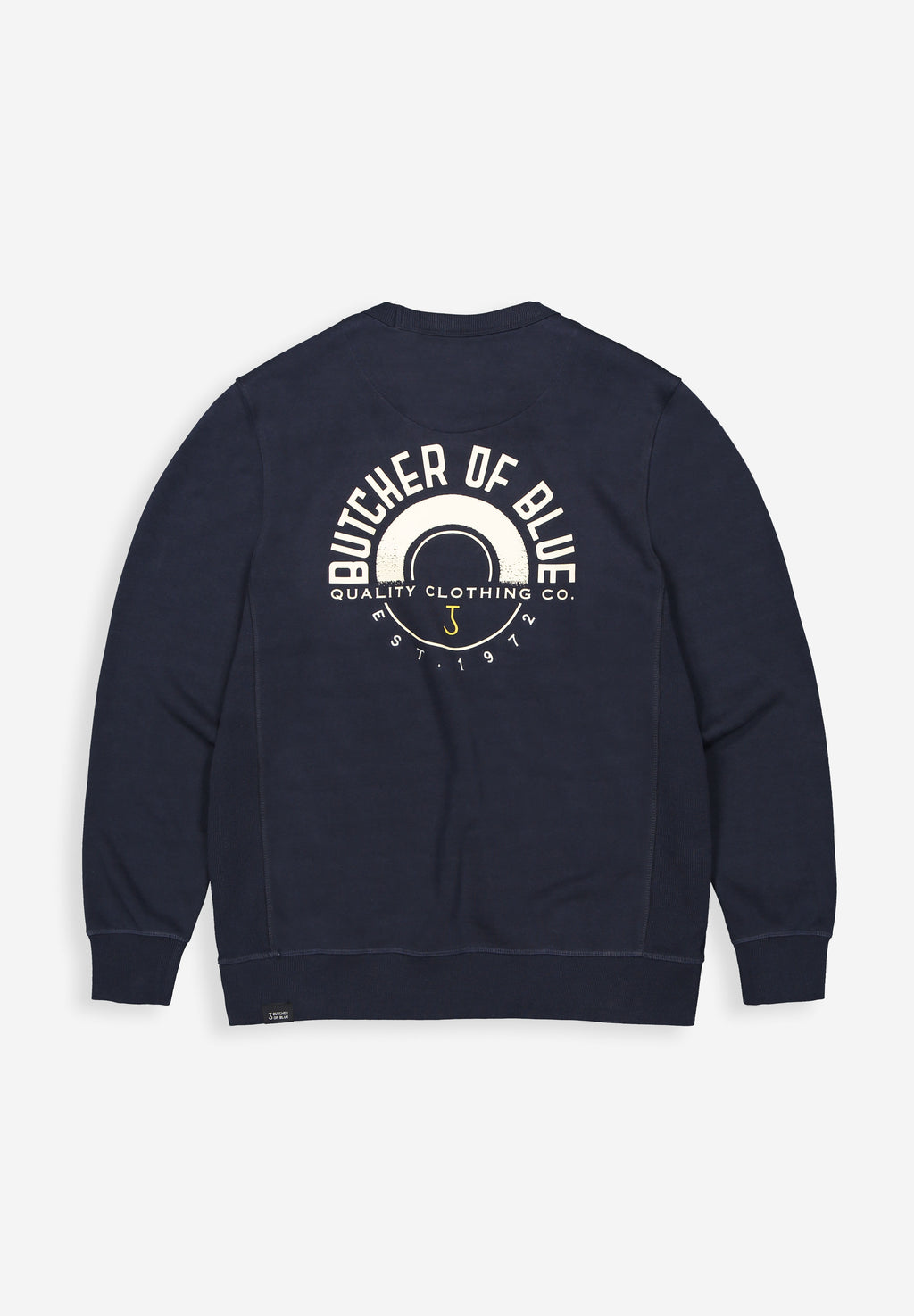 Butcher of blue Army circle crew