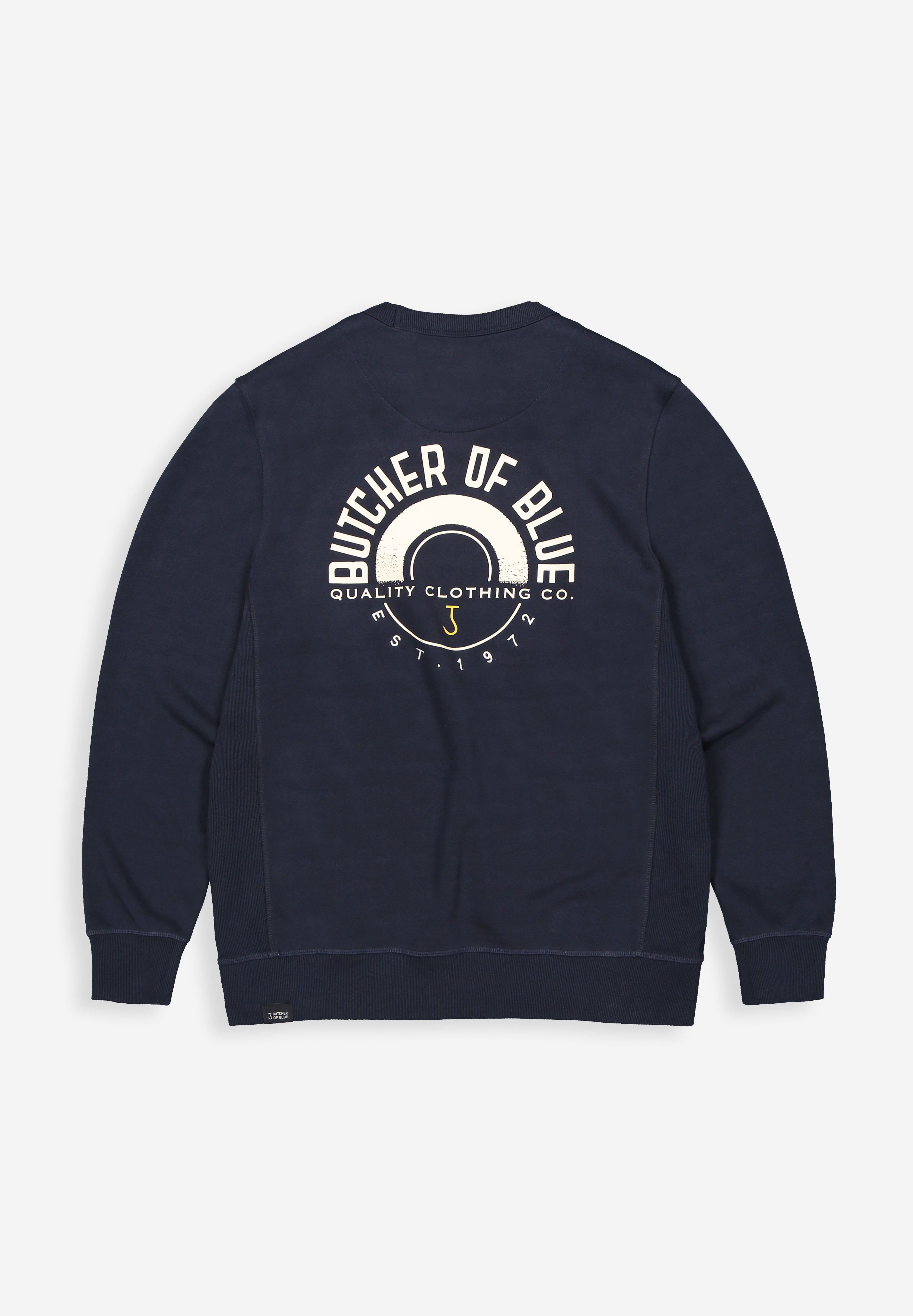 Butcher of blue Army circle crew
