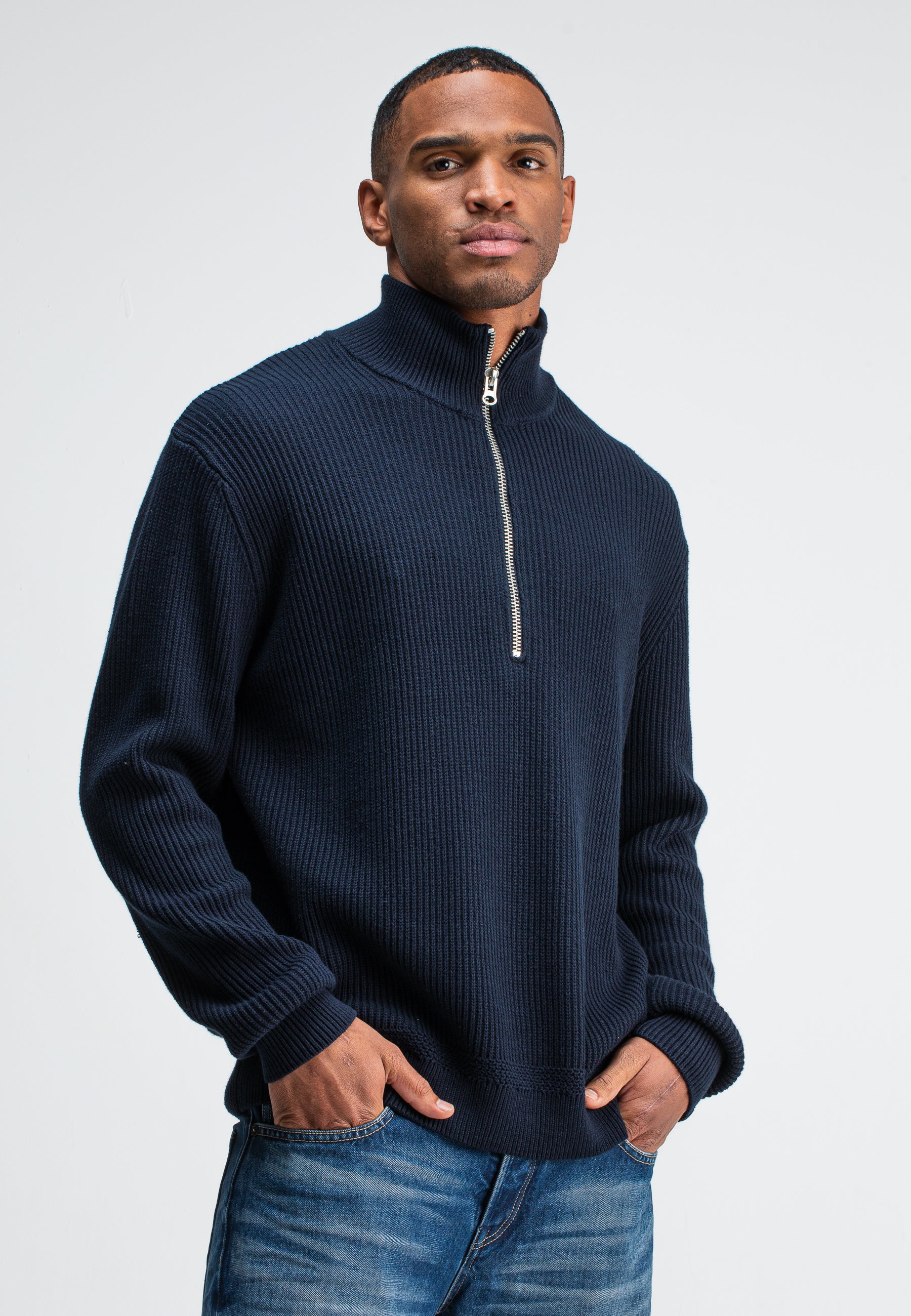 Butcher of blue Galway Half Zip