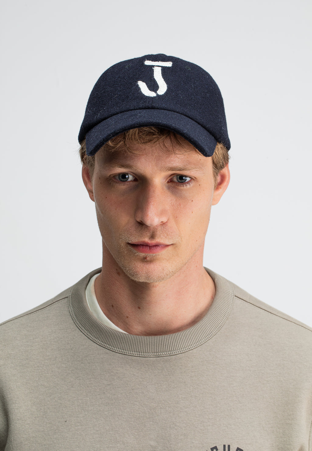 Butcher of blue wool hook cap