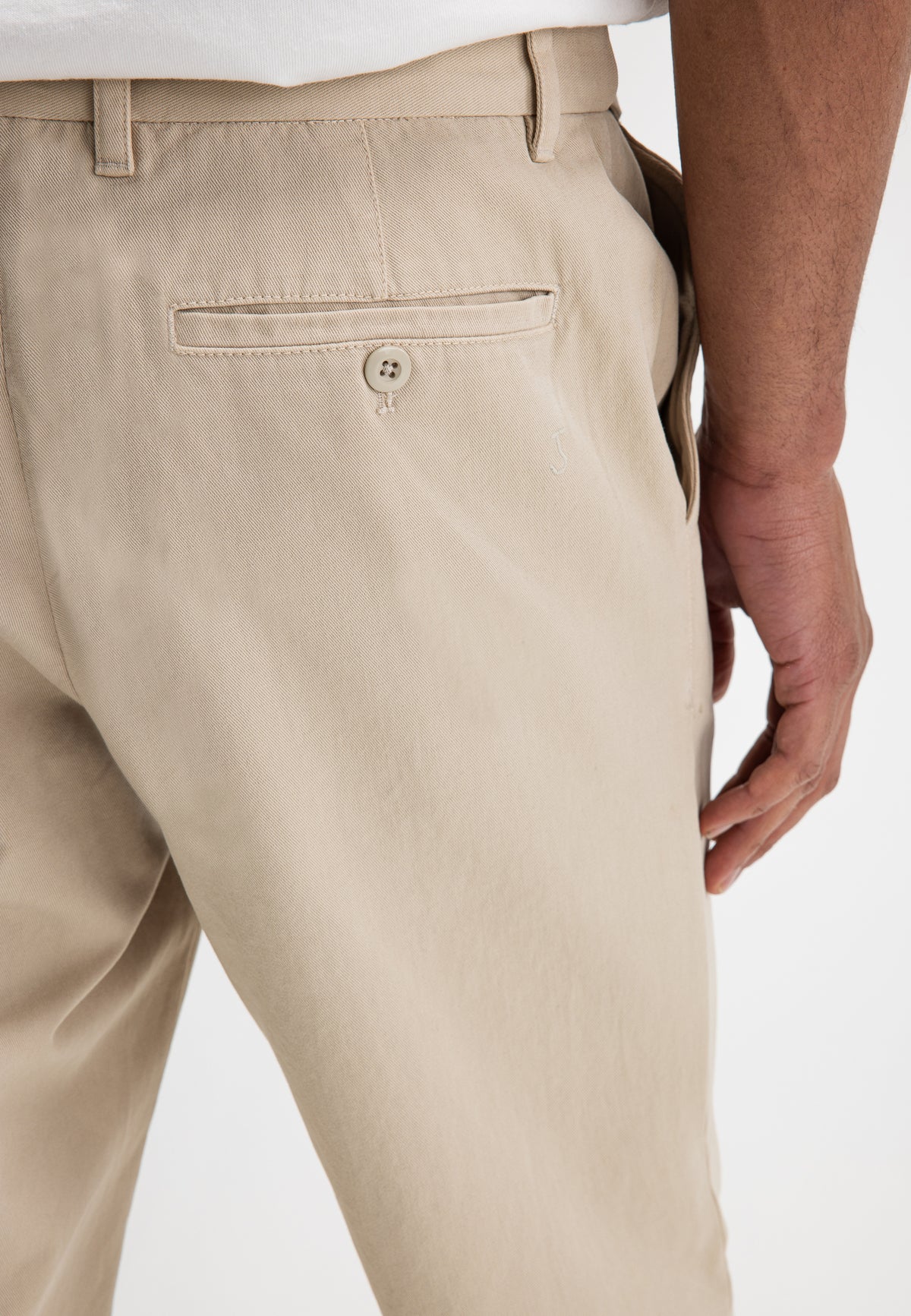 Butcher of blue Lennox straight twill trouser