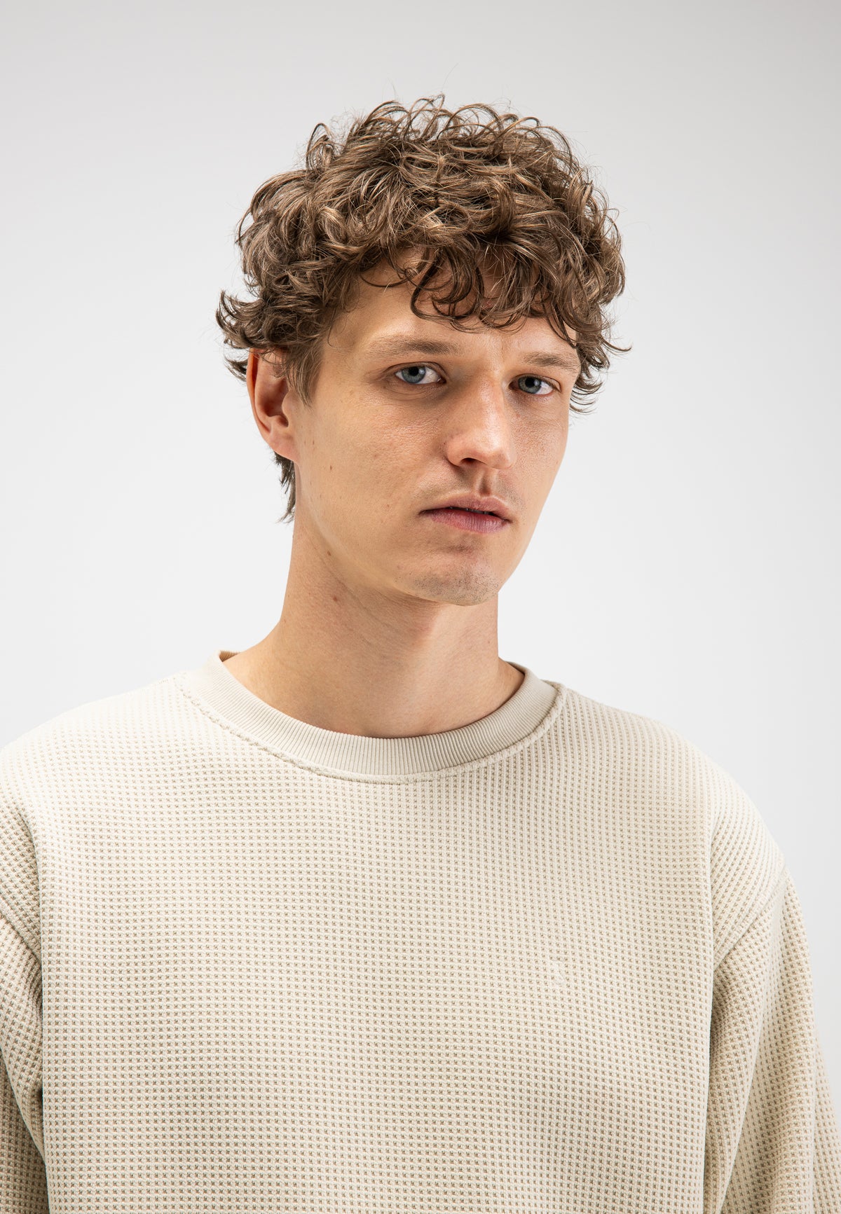 Bucther of blue Flux heavy waffle sweat