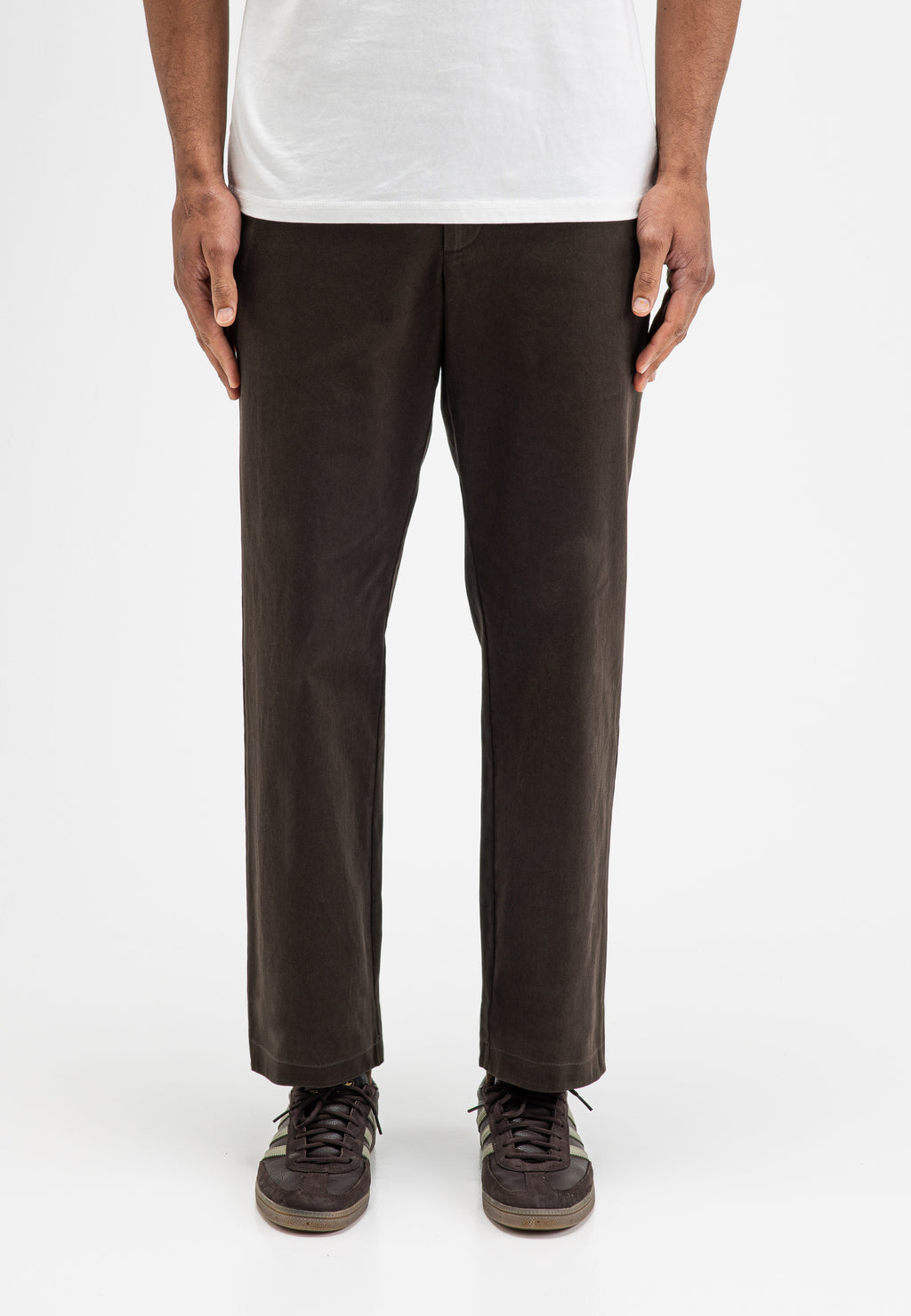 Butcher of blue Lennox straight twill trouser