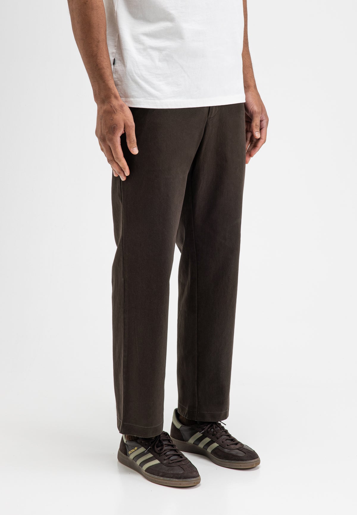 Butcher of blue Lennox straight twill trouser