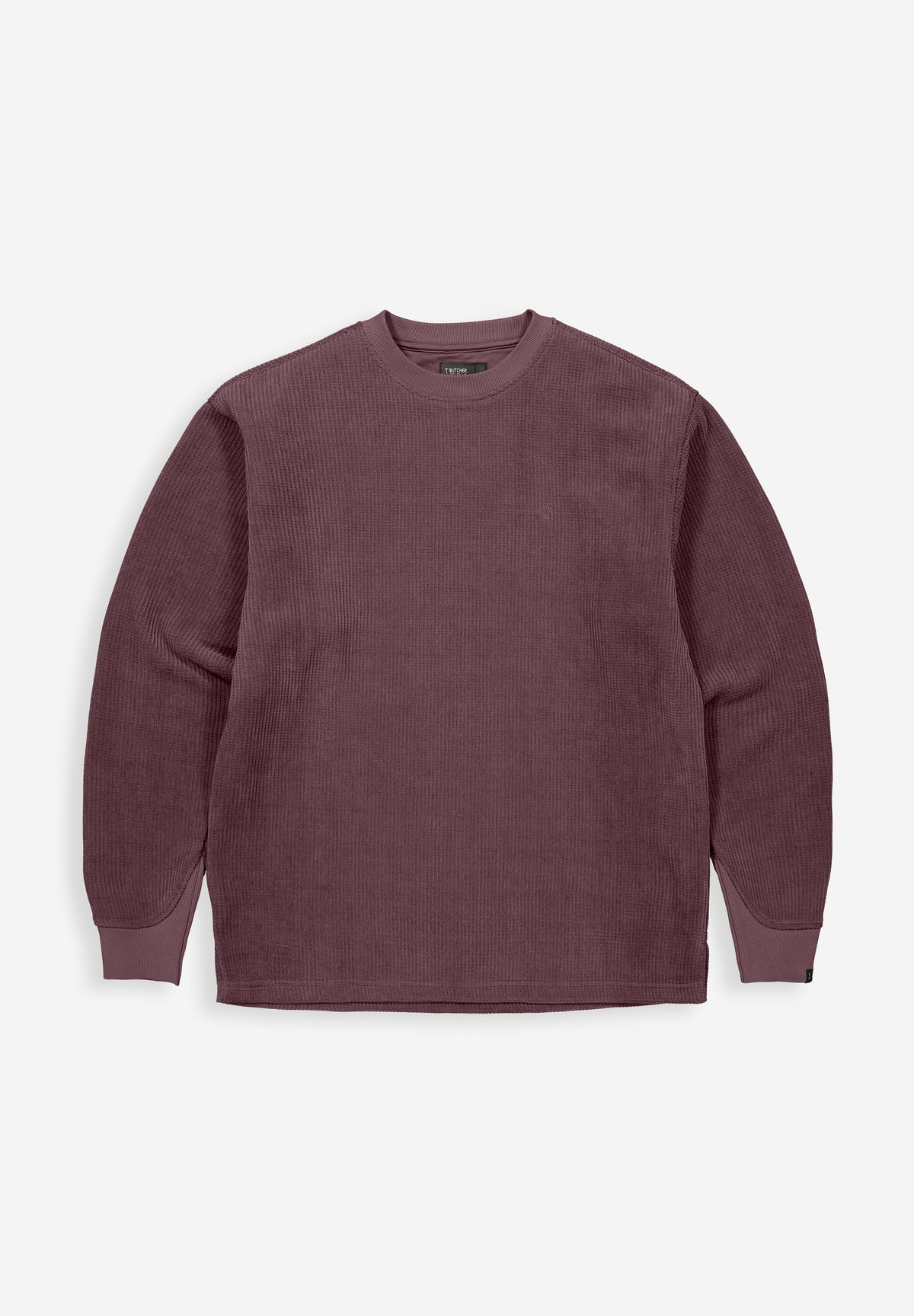 Bucther of blue Flux heavy waffle sweat