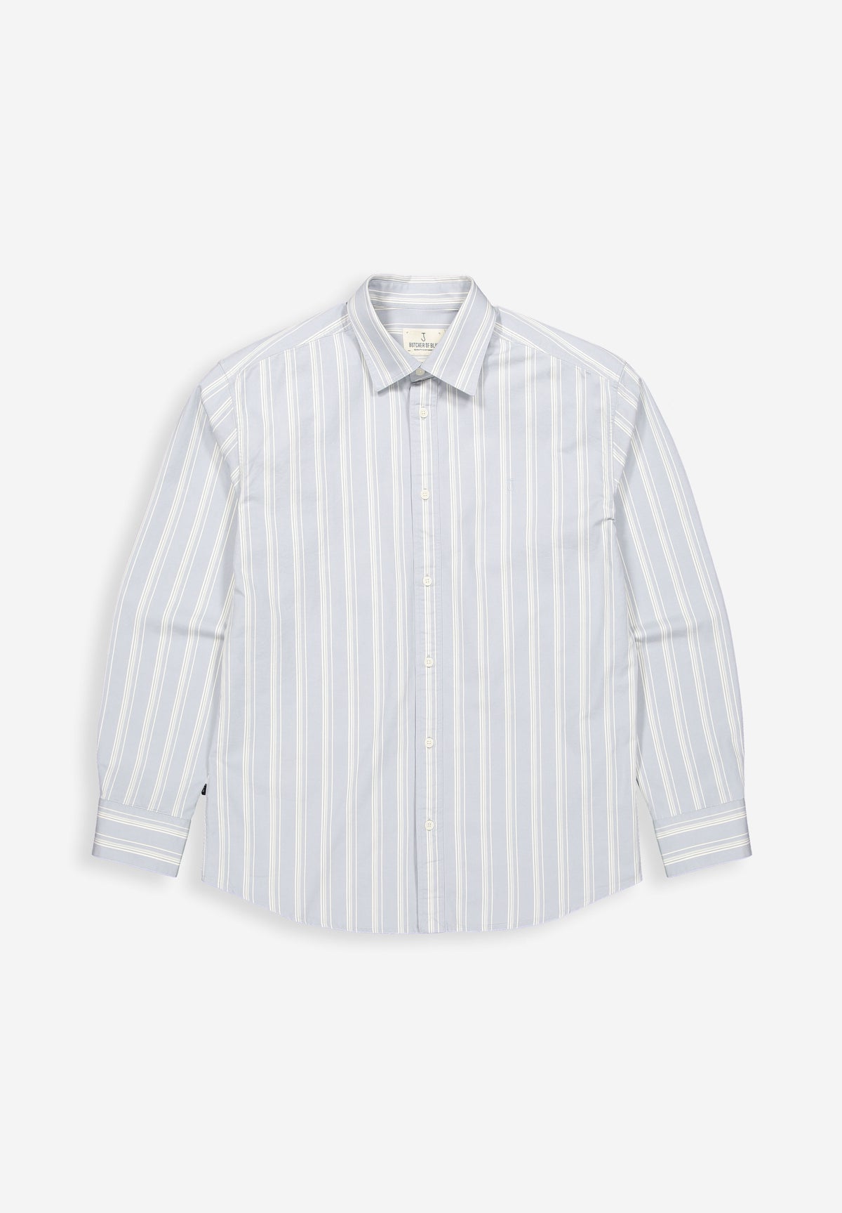 Butcher of blue Donnie multi stripe shirt