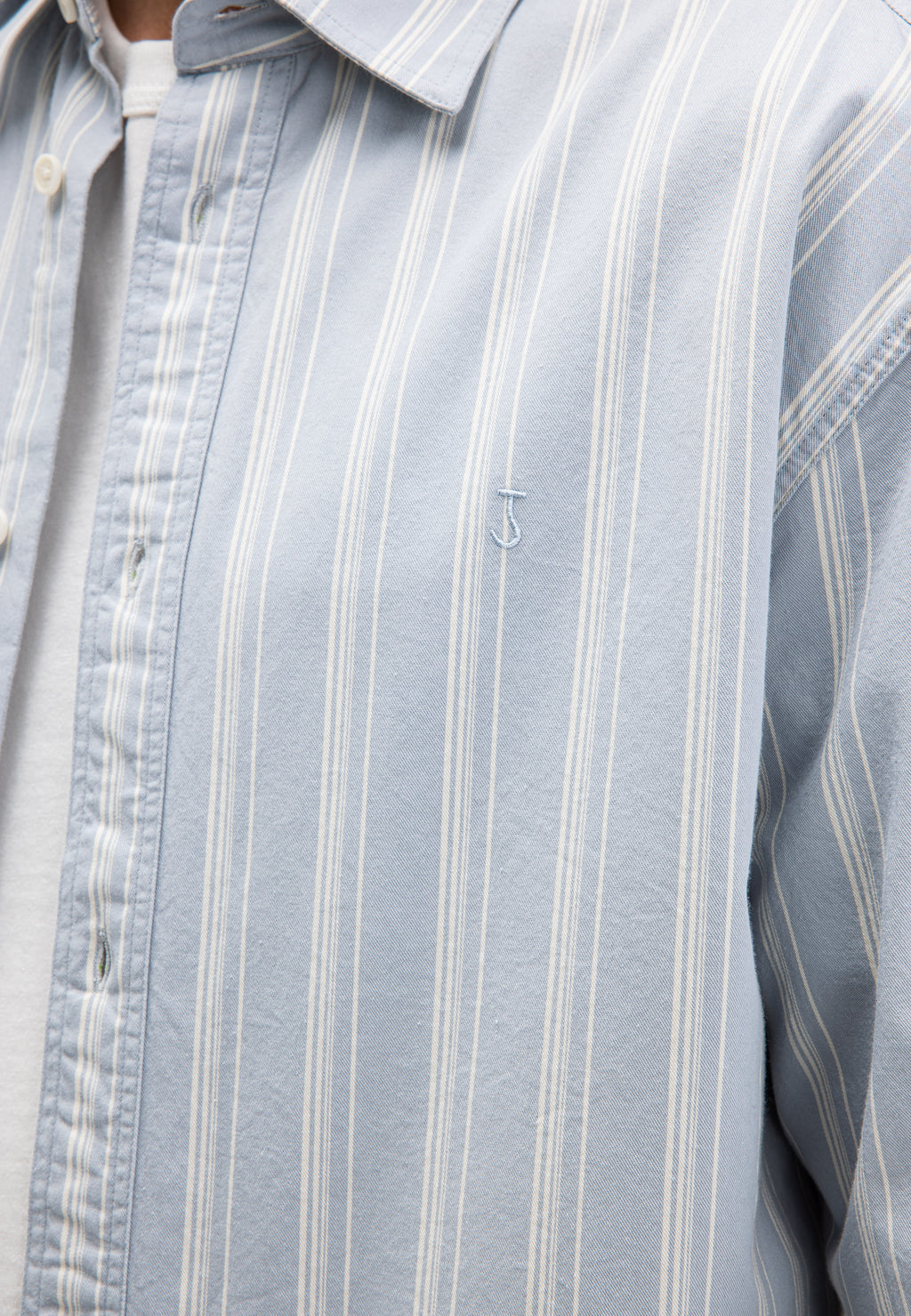 Butcher of blue Donnie multi stripe shirt