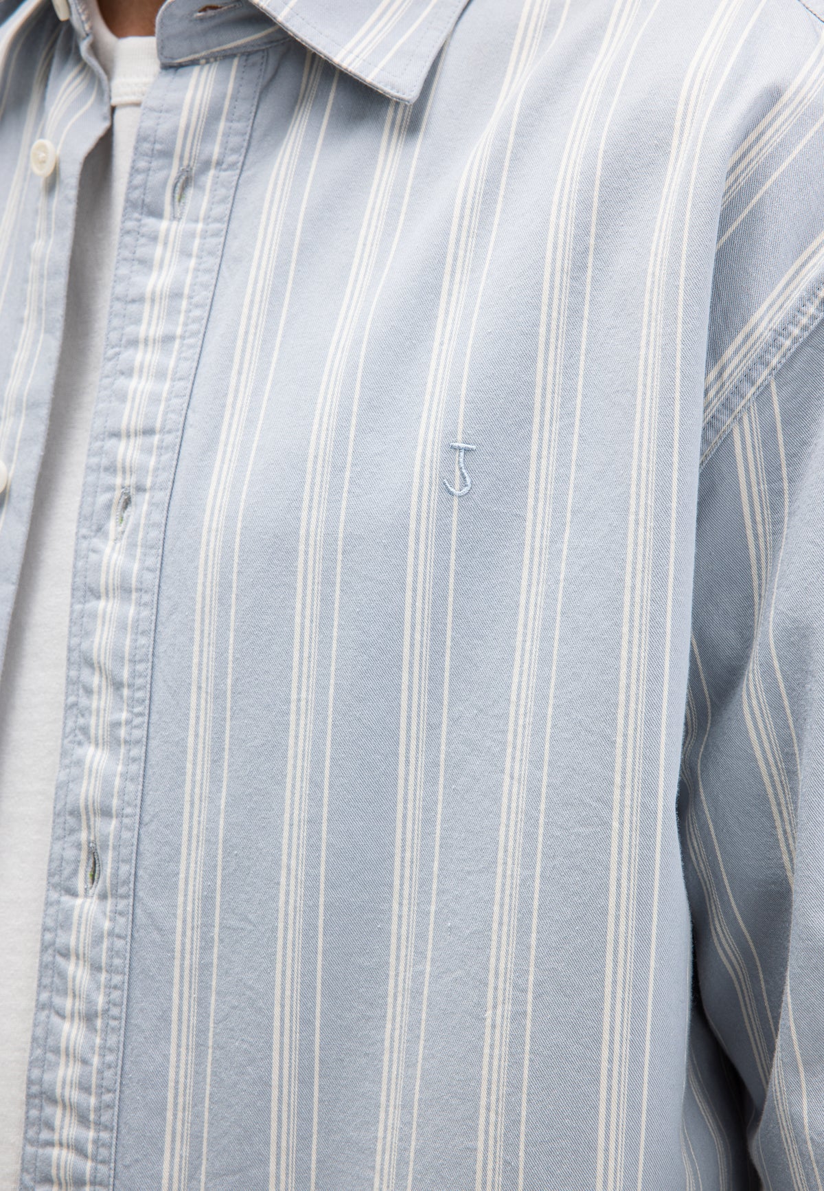 Butcher of blue Donnie multi stripe shirt