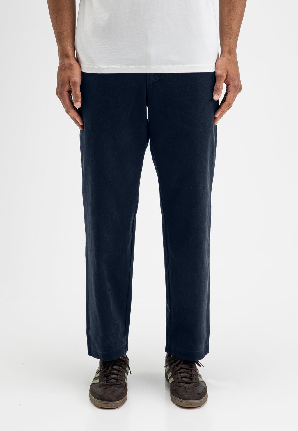 Butcher of blue Lennox straight twill trouser