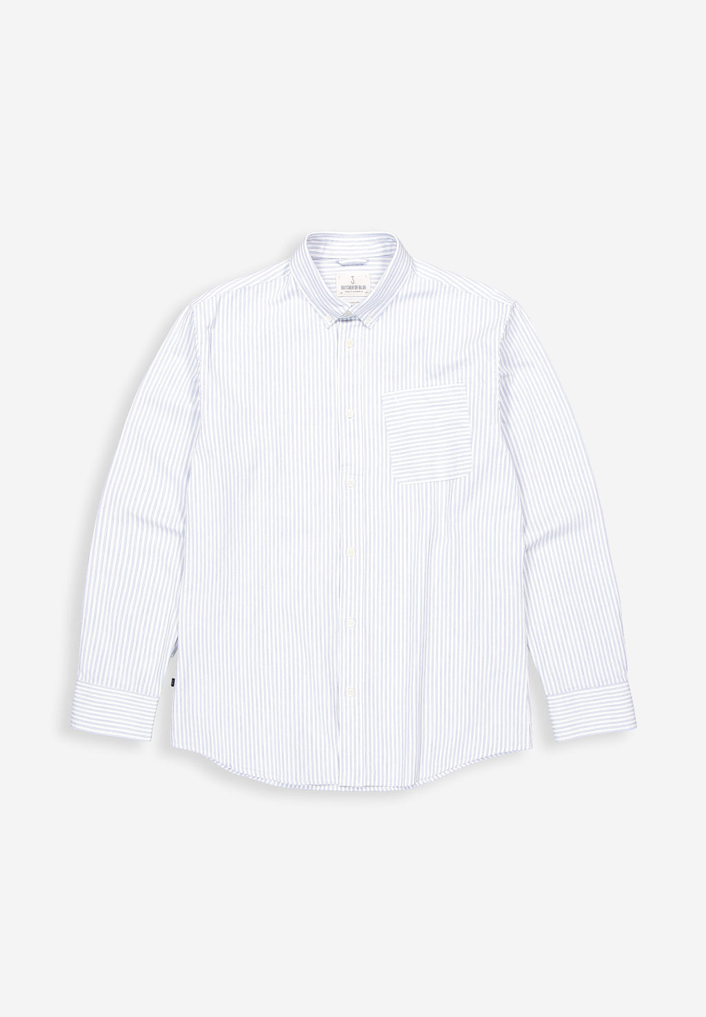Butcher of blue Aidan stripe shirt