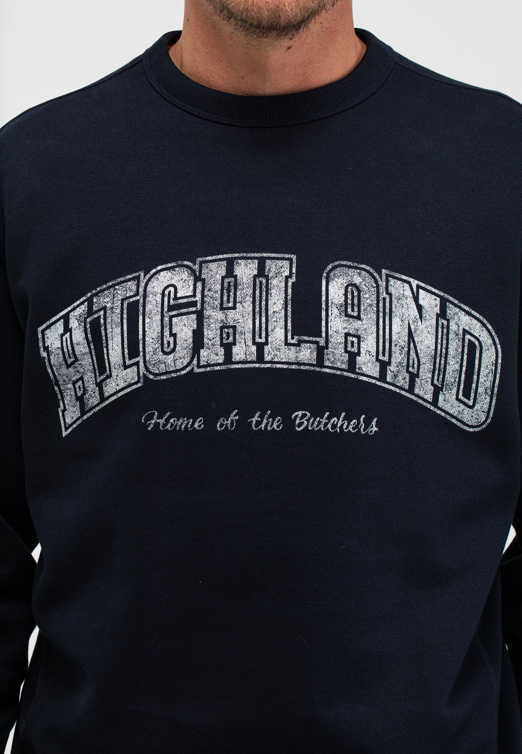 Butcher of blue Highland crew