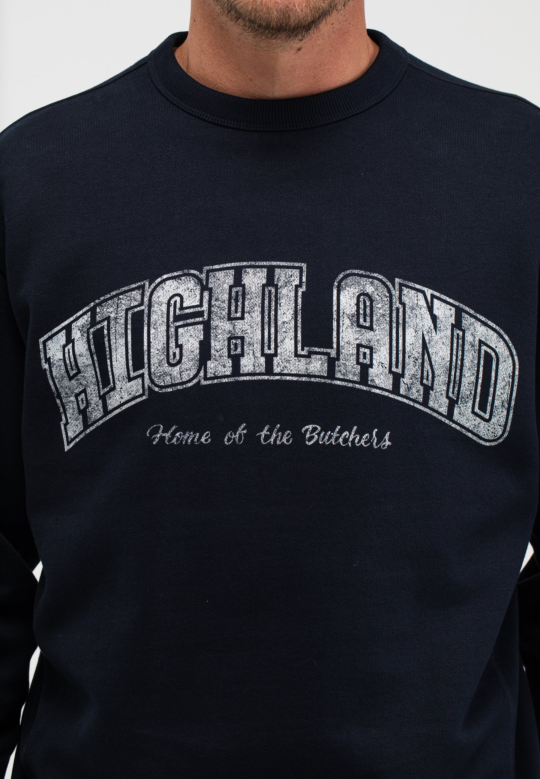 Butcher of blue Highland crew