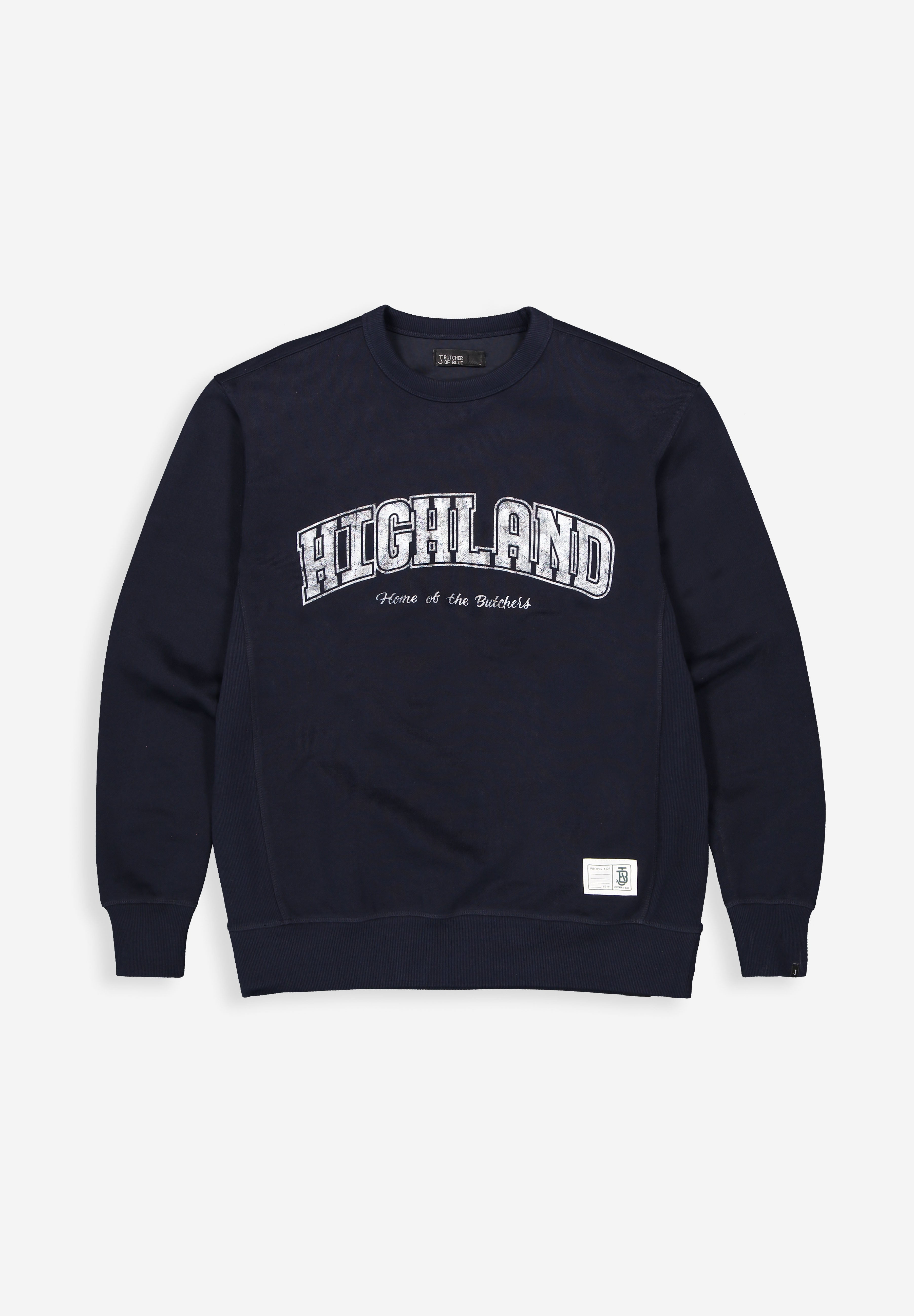 Butcher of blue Highland crew
