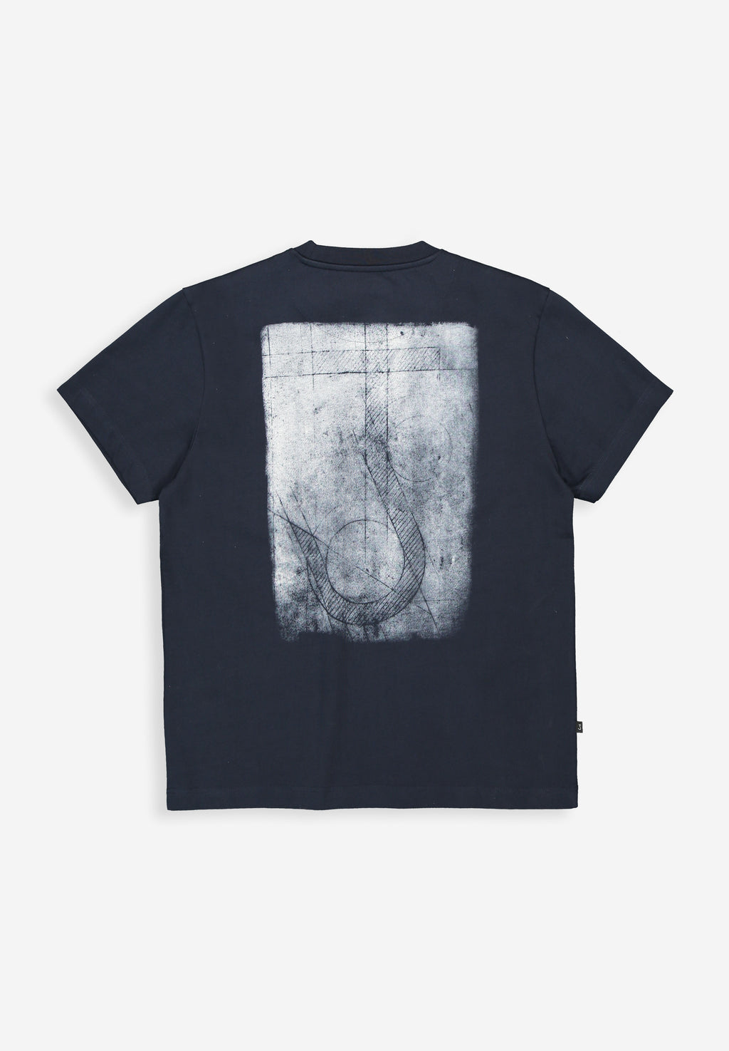 Army cyan loose tee