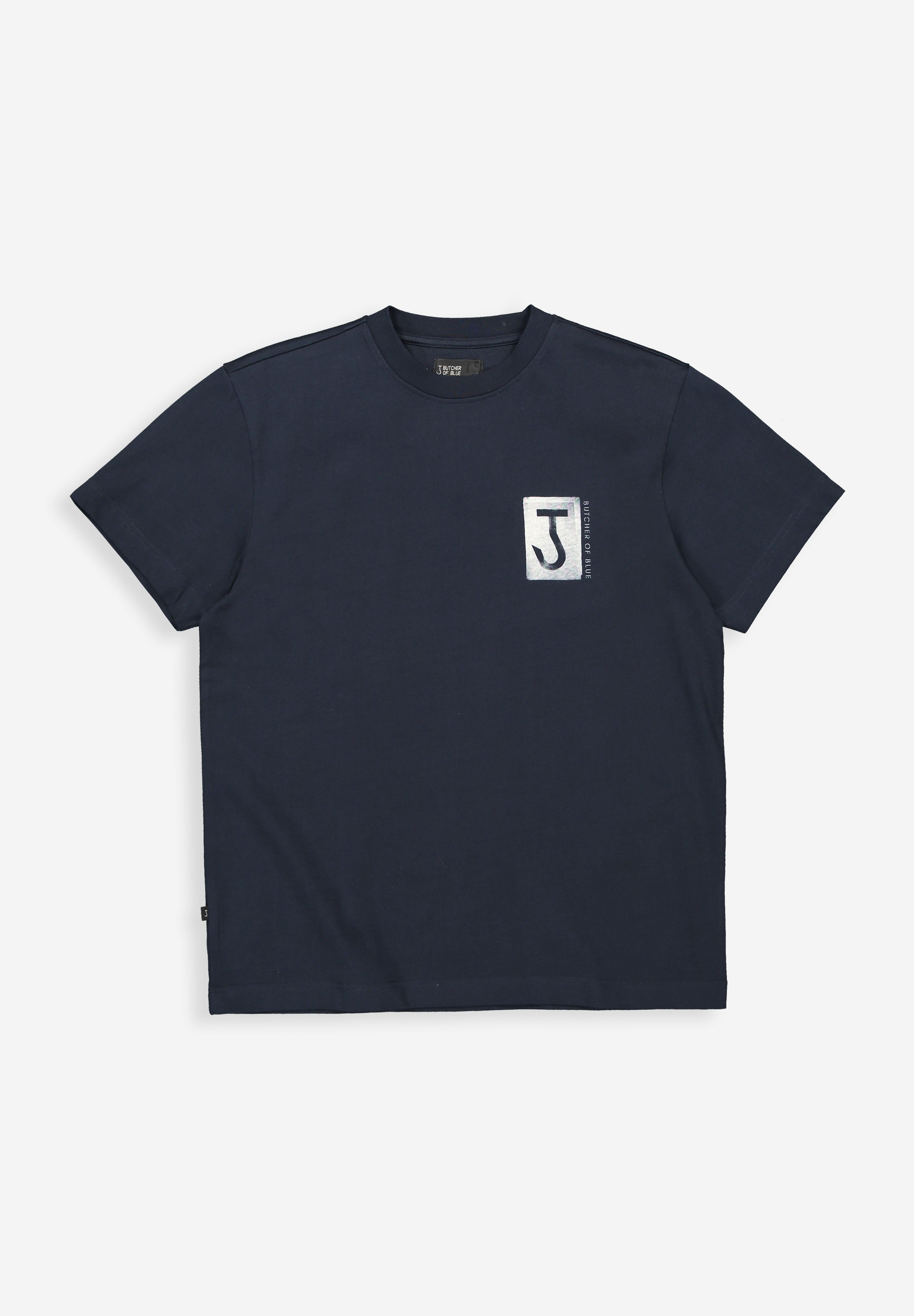 Army cyan loose tee