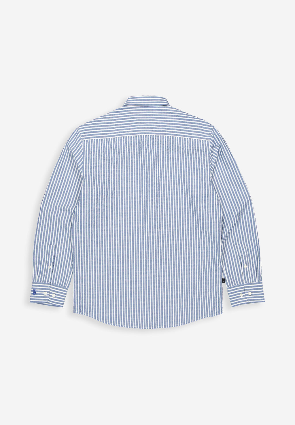 Bucther of blue neale stripe shirt